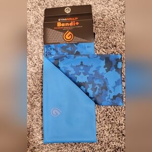 GymWrap Blue Set of 2 Headbands NWT